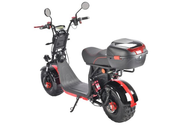 Электроскутер White Siberia PRO 2WD 4000W 60v21ah (полноприводный, 2*2000W)